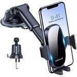 Miracase Car Phone Mount, [Thick Case & Big Phones Friendly] Long Arm Universal