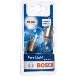 Bosch P21W (382) Pure Light Car Light Bulbs - 12 V 21 W BA15s - 2 Bulbs