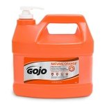 GOJO NATURAL ORANGE Pumice Hand Cleaner, 1 Gallon Quick Acting Lotion Hand