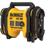 DEWALT 20V MAX* Cordless Tire Inflator, Tool Only (DCC020IB), Black-v99