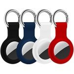 HATALKIN Case Compatible with Apple AirTags Case Keychain Air tag Holder