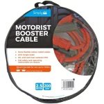 Simply SM200 Zip-bag Motorist Jump Leads Booster Cable 200AMP 2.5M Long