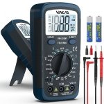 VENLAB Digital Multimeter DC AC Voltmeter, Ohm Meter, Fast Accurately Measures