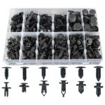 Sunplustrade 240 Pcs Bumper Clips Car Clips Plastic Rivets Fasteners Push
