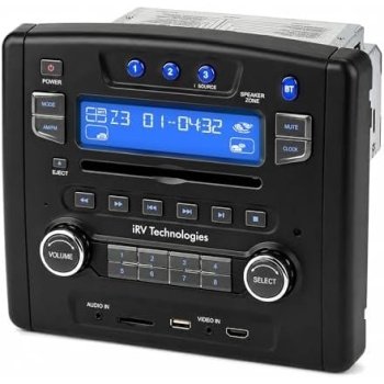 iRV Technology iRV34 AM/FM/CD/DVD/MP3/MP4 /USB/SD/HDMI/Digital2.1/Surround