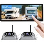 Wireless Backup Cameras System with 10.26"Pre-Wired for Furrion System 1080P